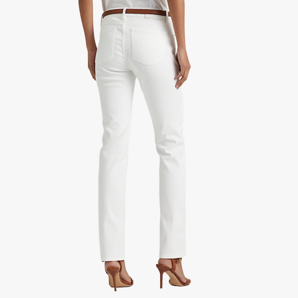 Ralph Lauren Modern Straight Curvy High-Rise Women’s Jeans - 10 - Picture 15 of 17